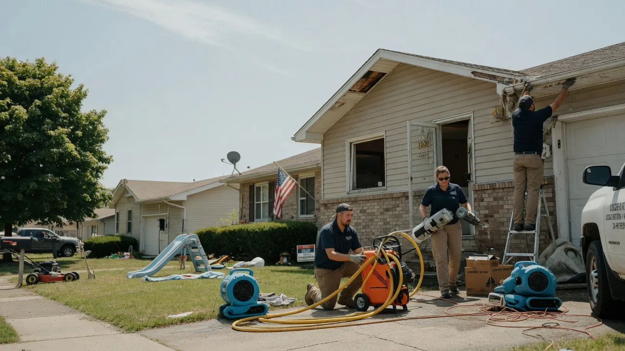 Water Damage Restoration in Clive, IA near me